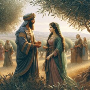 Bible Artwork of Ruth Chapters 1-4