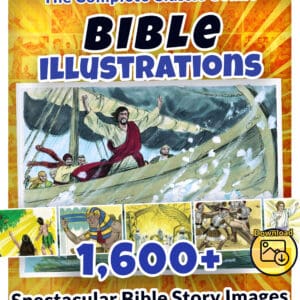 Complete Bible Comic Illustrations (1,600+ Images)